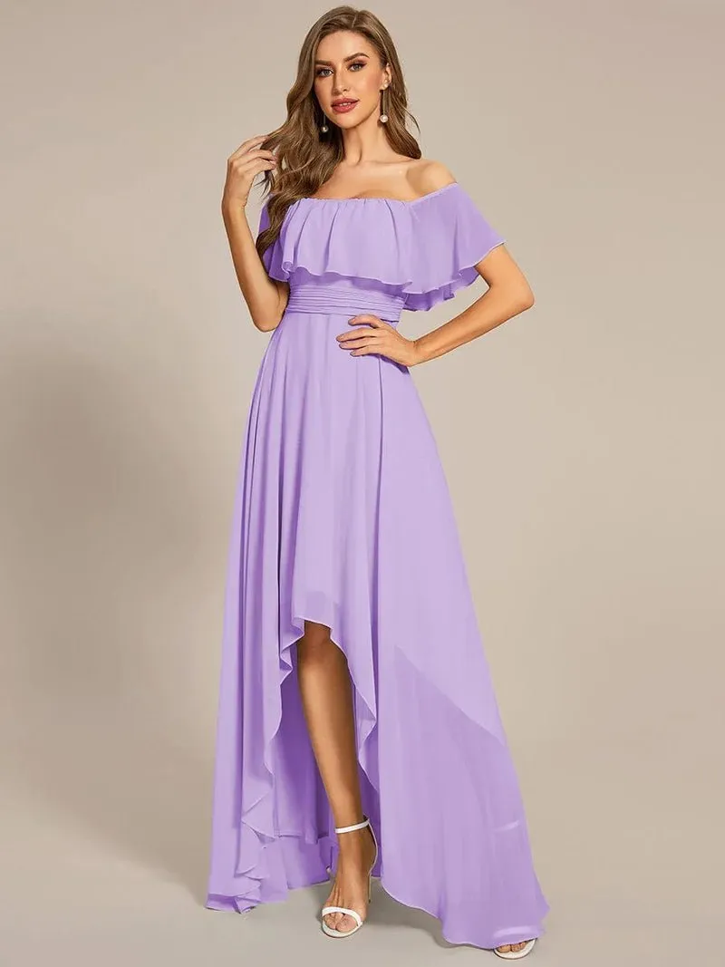 Ryley versatile off shoulder bridesmaid dress