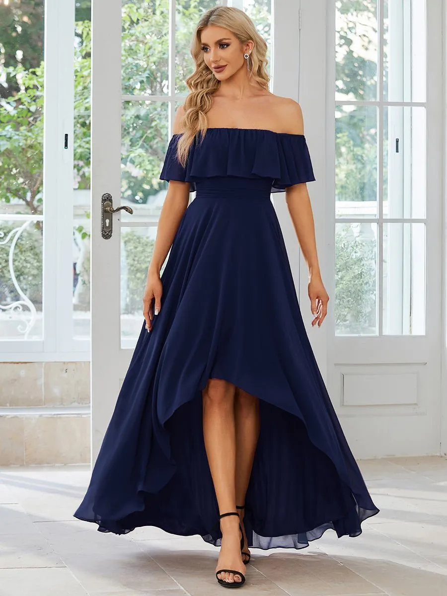 Ryley versatile off shoulder bridesmaid dress