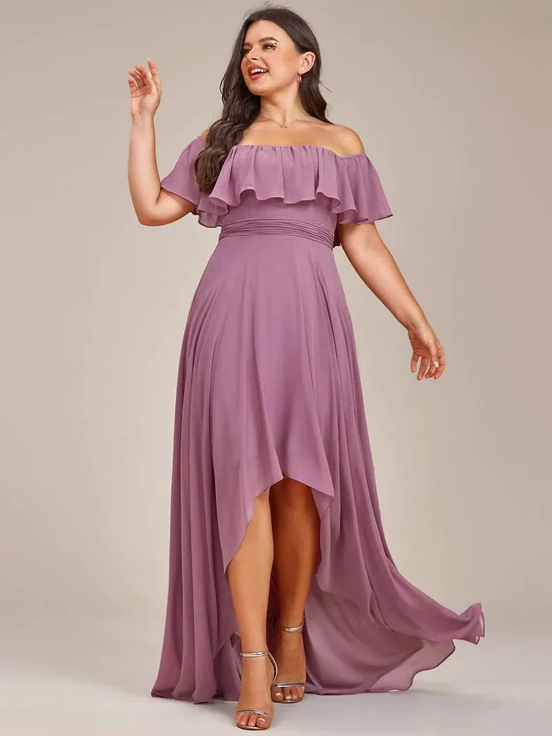 Ryley versatile off shoulder bridesmaid dress