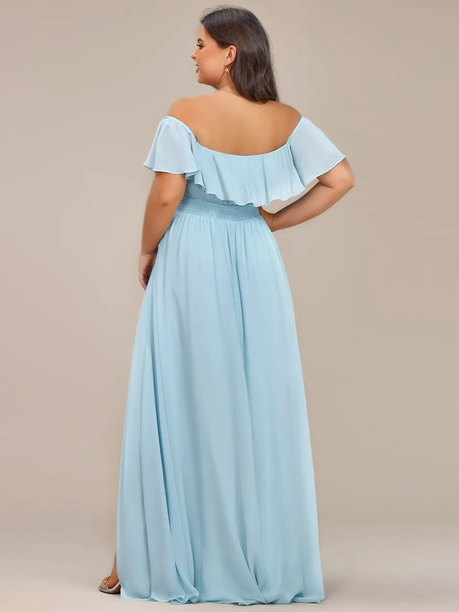 Ryley versatile off shoulder bridesmaid dress