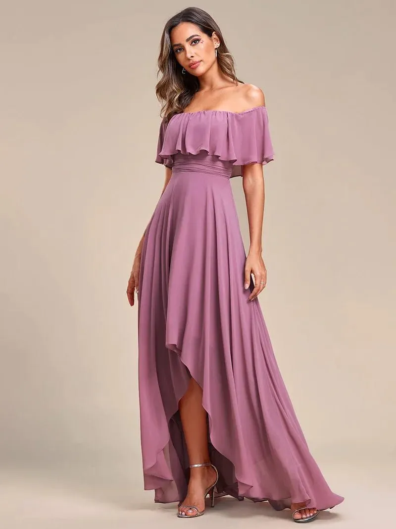 Ryley versatile off shoulder bridesmaid dress
