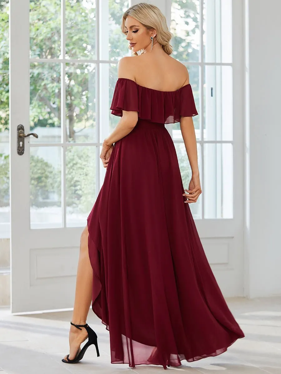 Ryley versatile off shoulder bridesmaid dress