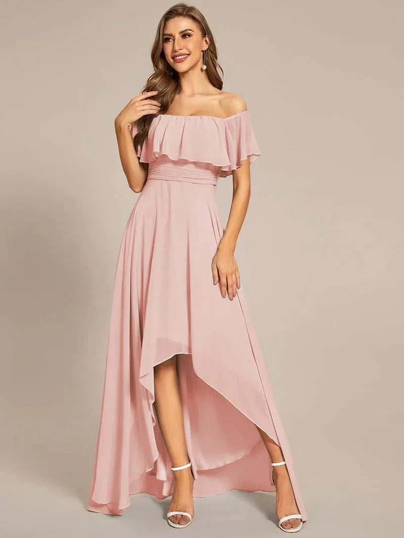 Ryley versatile off shoulder bridesmaid dress