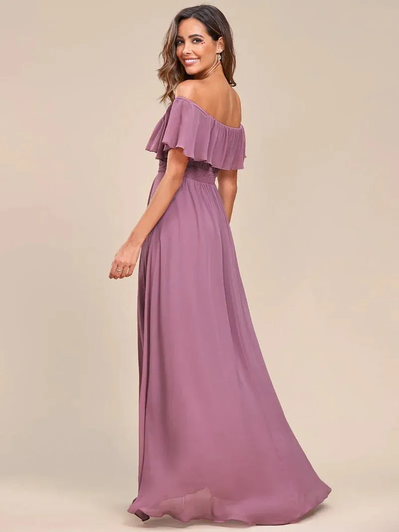 Ryley versatile off shoulder bridesmaid dress