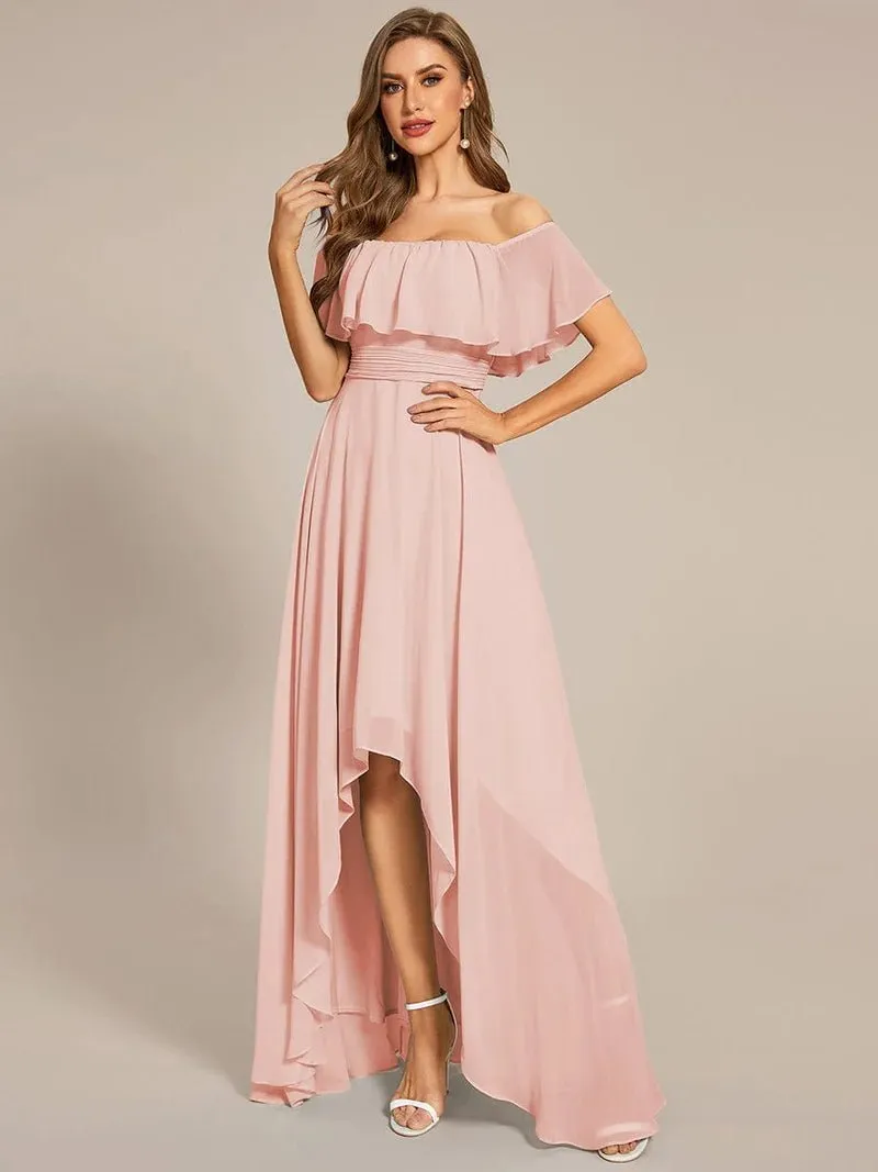 Ryley versatile off shoulder bridesmaid dress