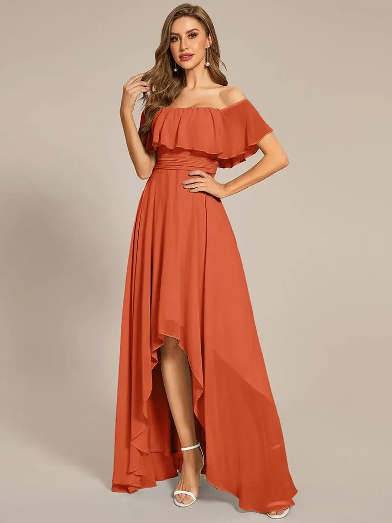 Ryley versatile off shoulder bridesmaid dress