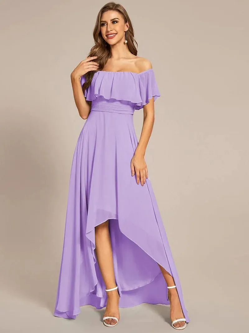 Ryley versatile off shoulder bridesmaid dress