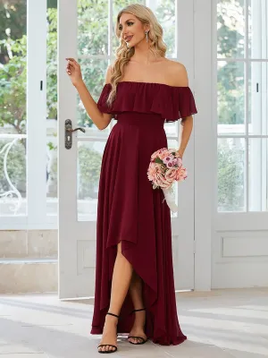 Ryley versatile off shoulder bridesmaid dress