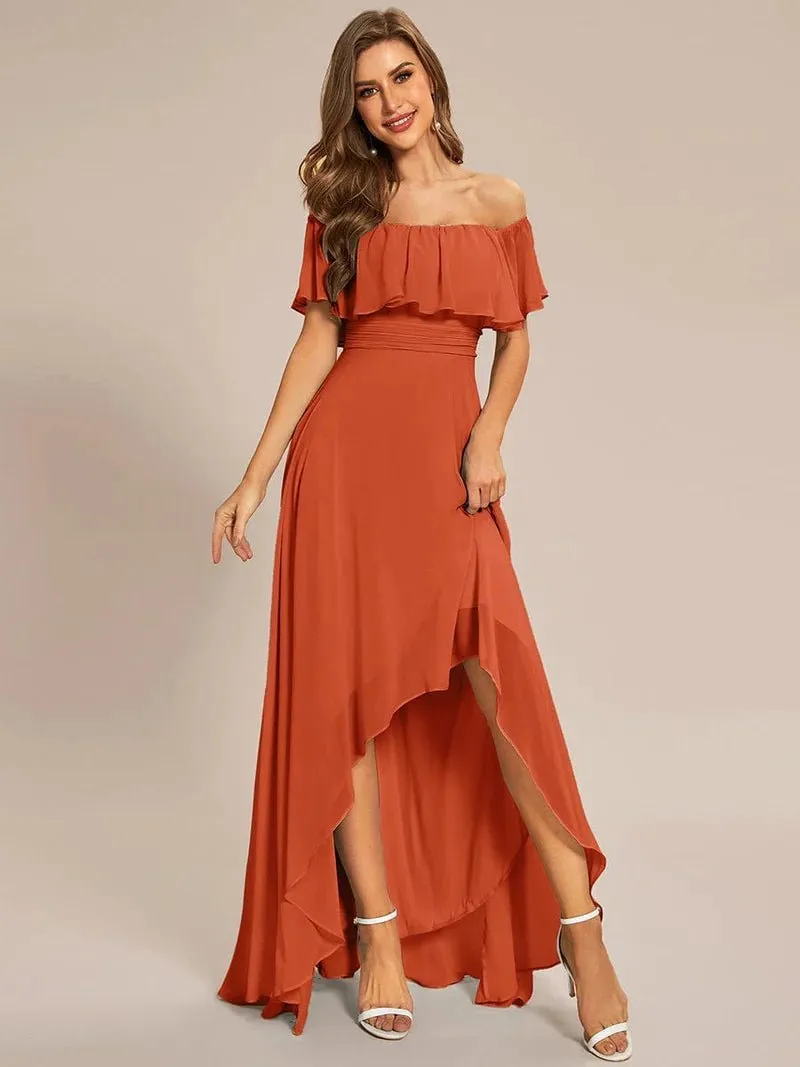 Ryley versatile off shoulder bridesmaid dress