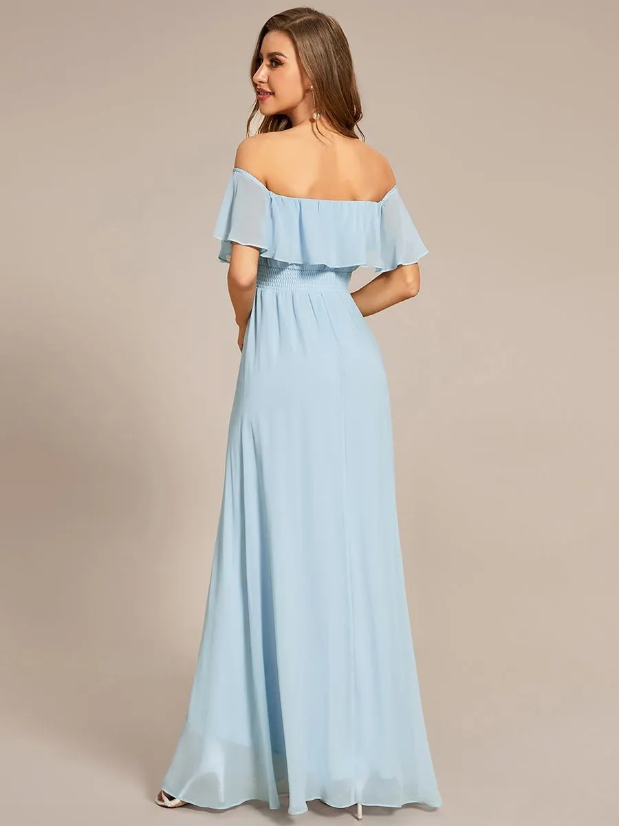 Ryley versatile off shoulder bridesmaid dress