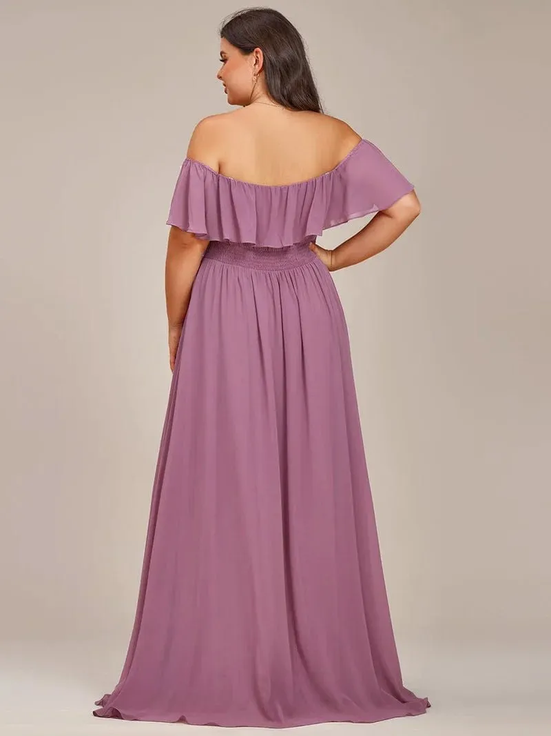 Ryley versatile off shoulder bridesmaid dress
