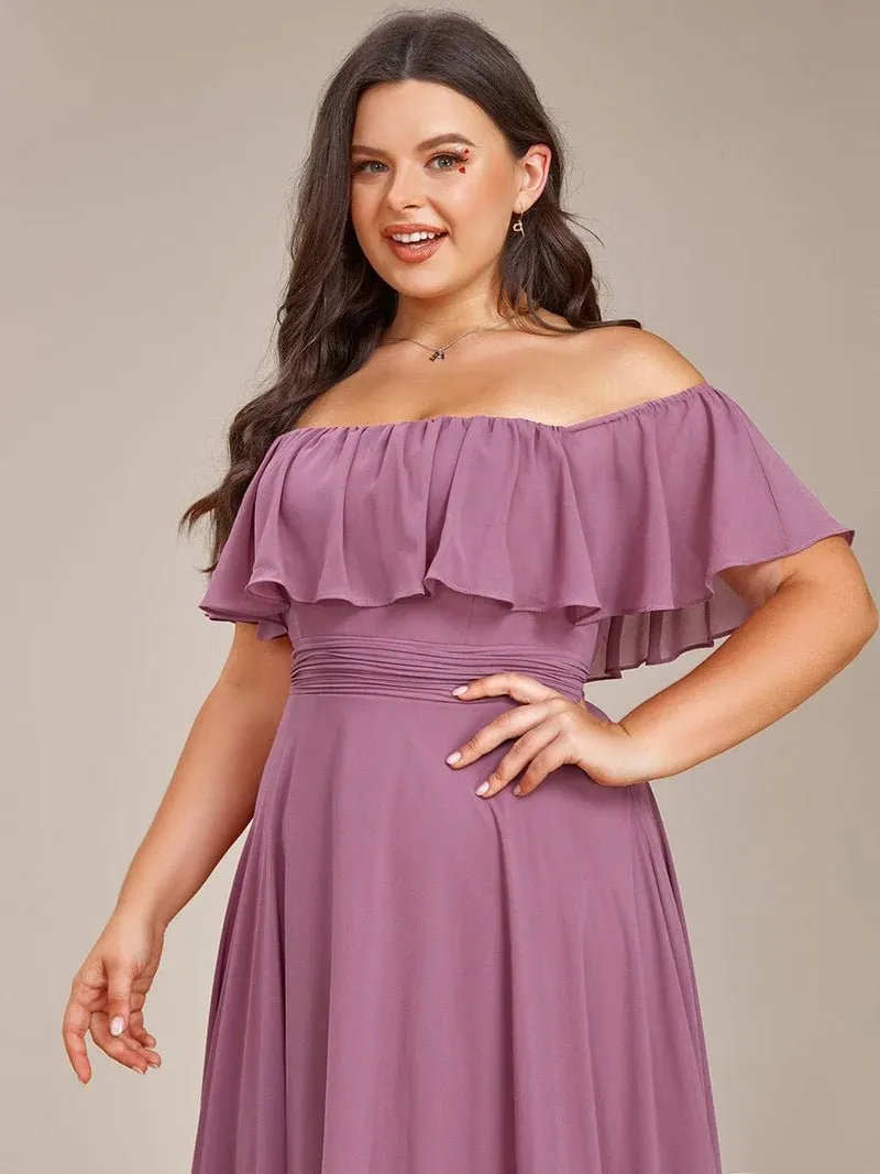 Ryley versatile off shoulder bridesmaid dress