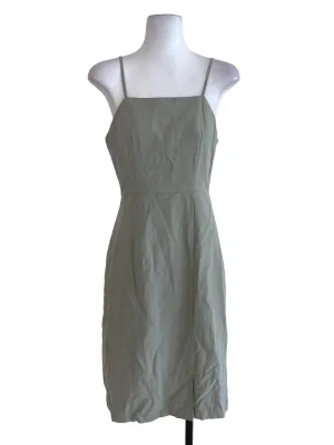 Sage Plain Sheath Dress TEM