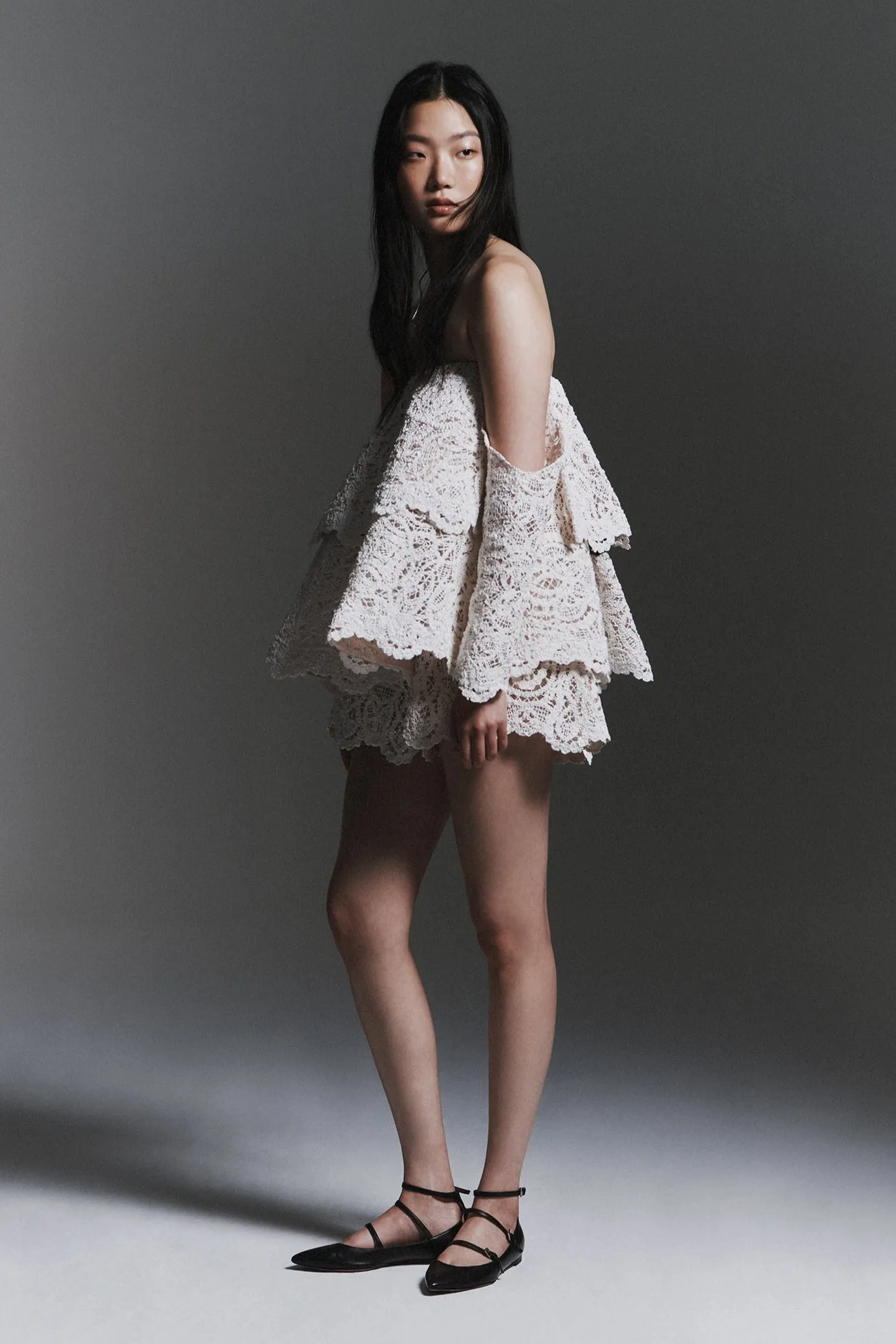 Sarah Top in Lace