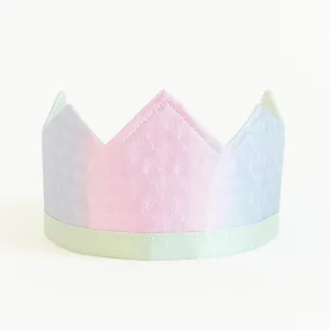 Sarah's Silks Crown - Robin's Egg Blue