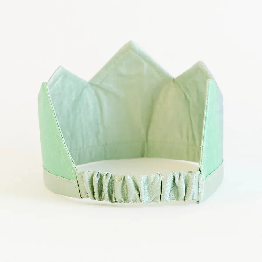 Sarah's Silks Crown - Robin's Egg Blue