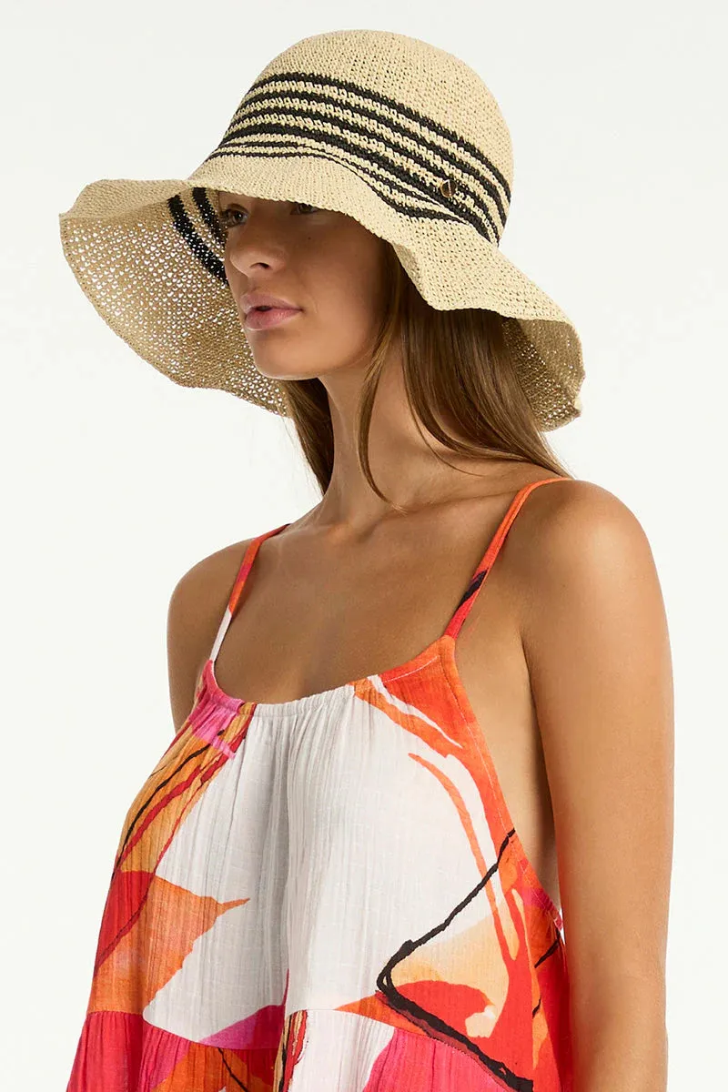 SEA LEVEL- WOMEN'S SUBLIME TIE BACK SHORT SUNDRESS