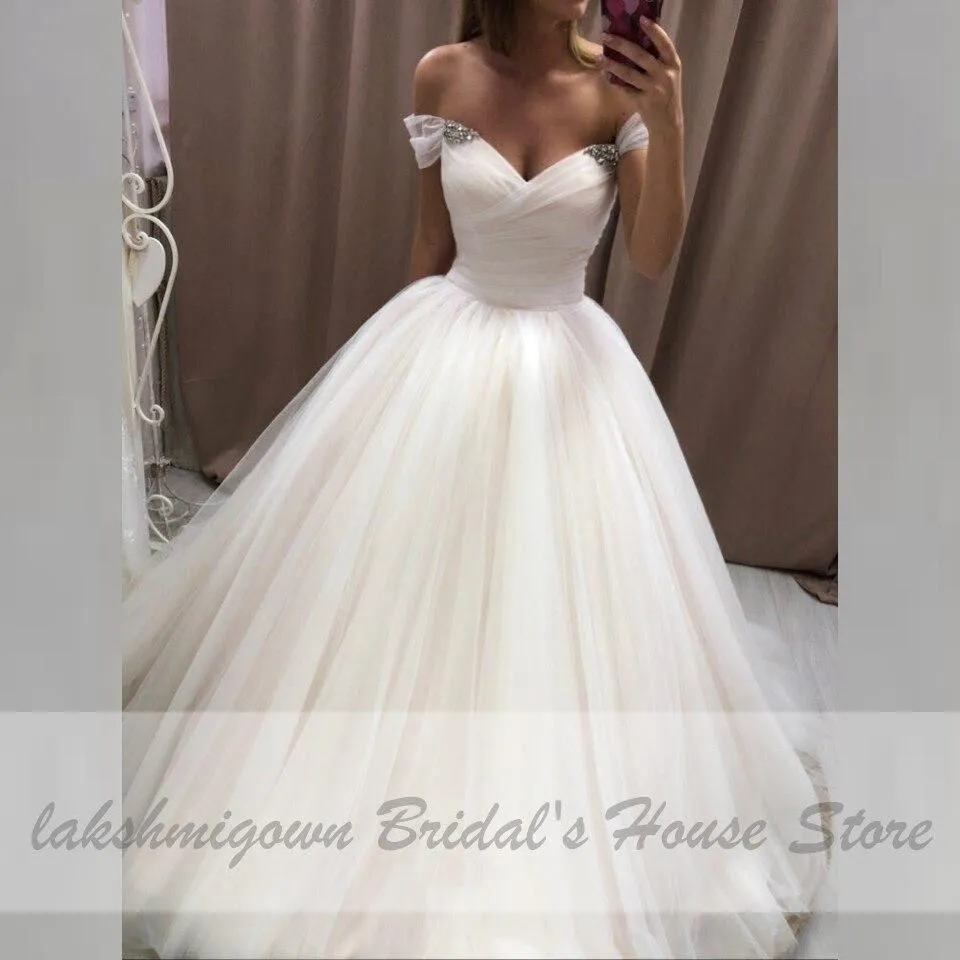 Sexy Bridal Dress Wedding Gowns Sweetheart Off Shoulder