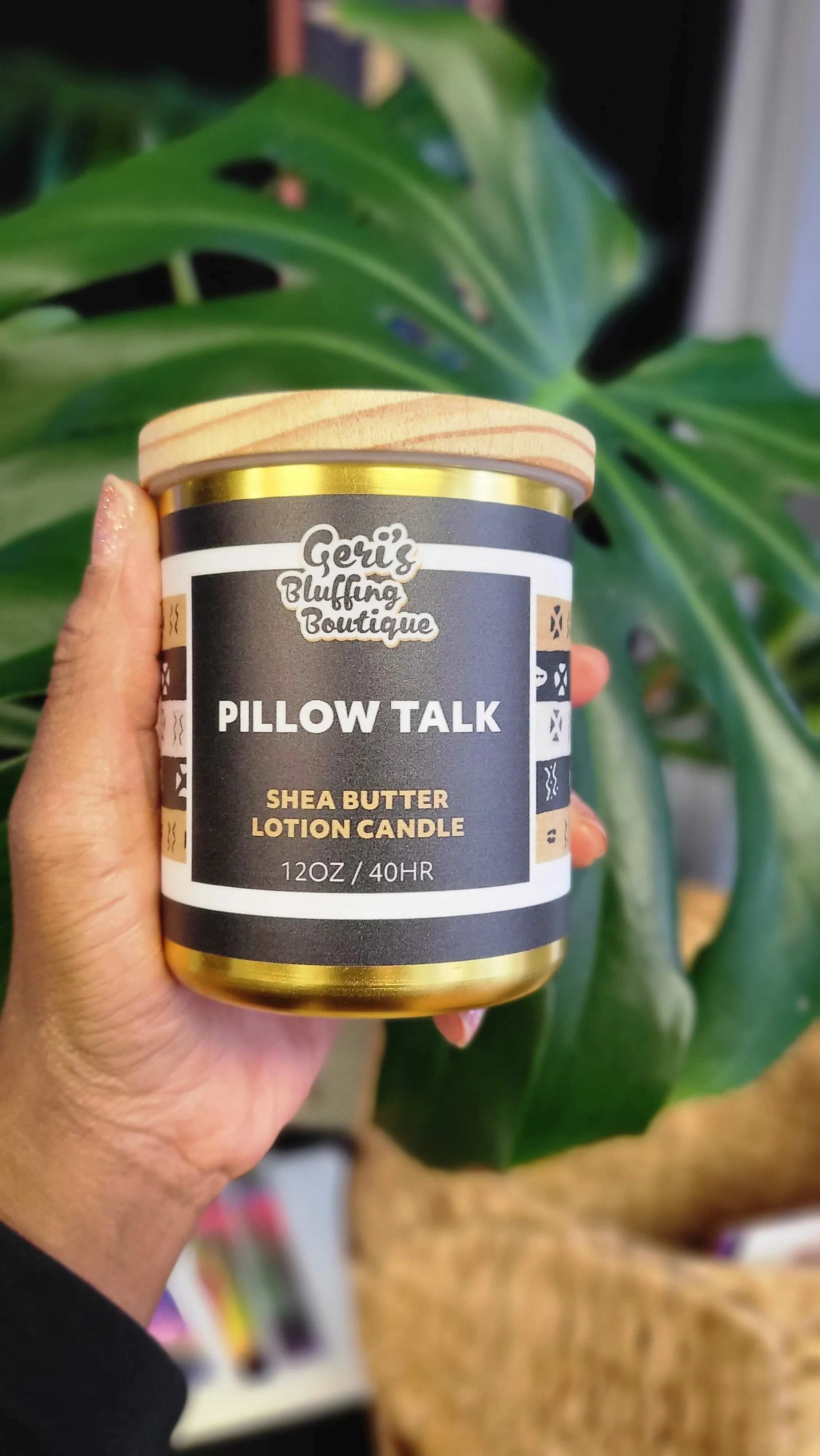 Shea Butter Lotion Candle | 10oz | Geri's Bluffing Boutique