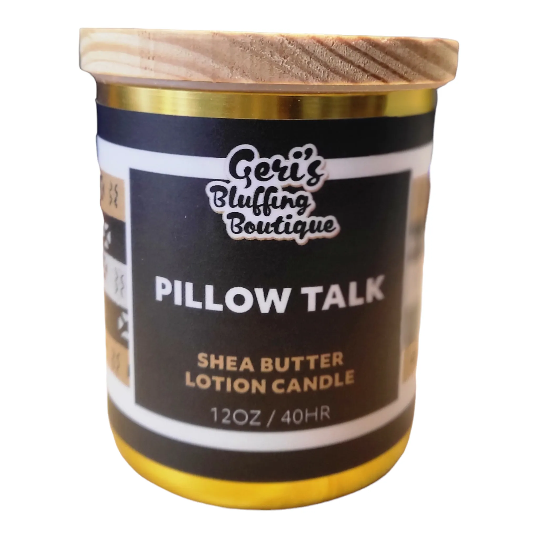 Shea Butter Lotion Candle | 10oz | Geri's Bluffing Boutique