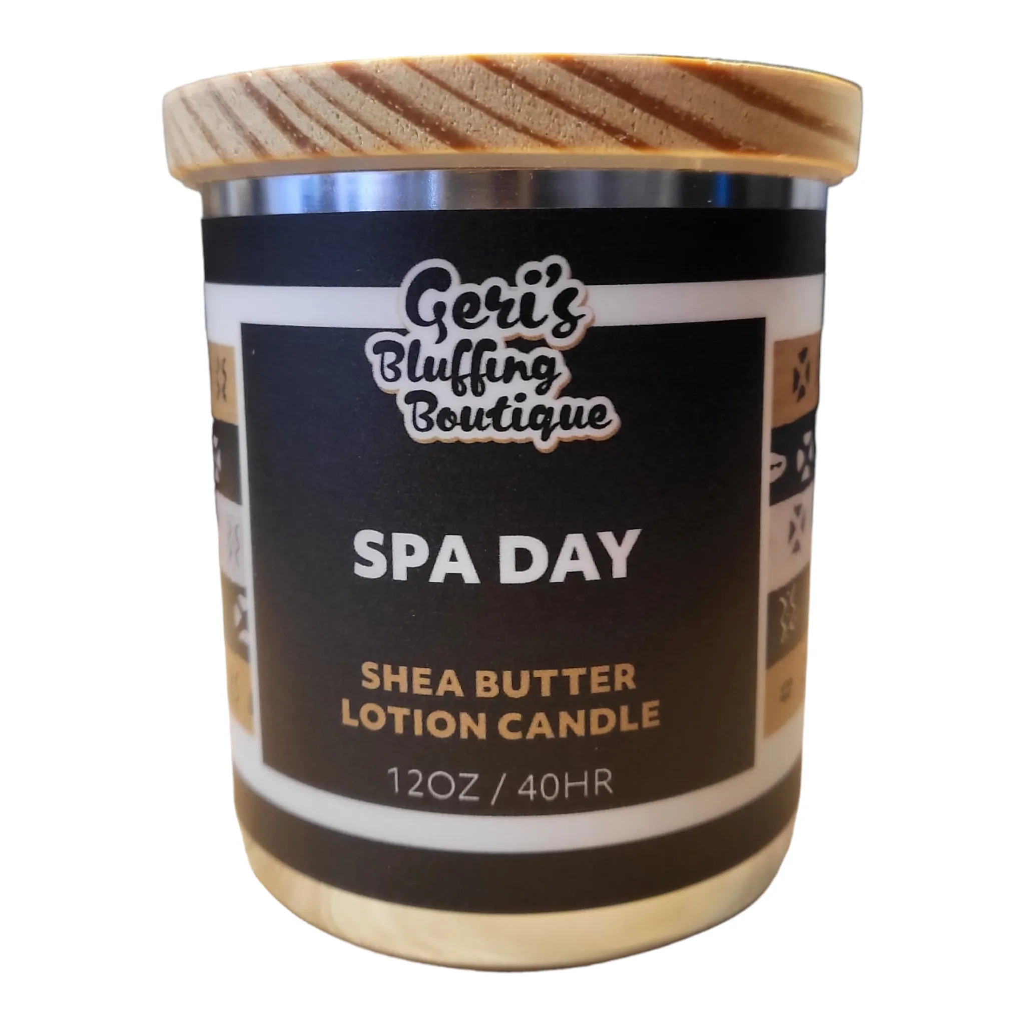 Shea Butter Lotion Candle | 10oz | Geri's Bluffing Boutique