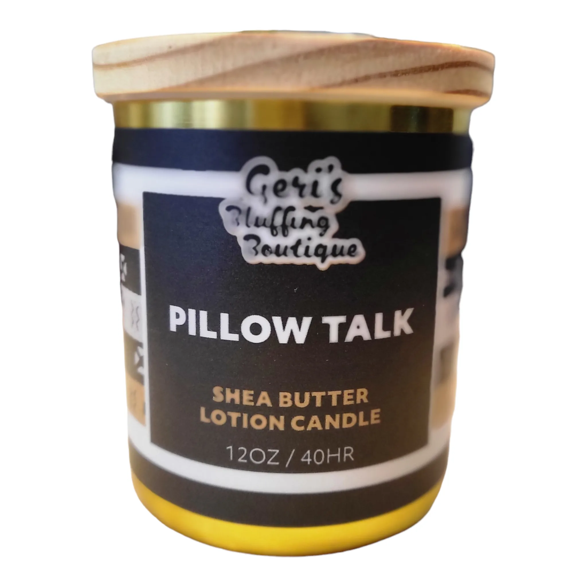 Shea Butter Lotion Candle | 10oz | Geri's Bluffing Boutique