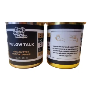 Shea Butter Lotion Candle | 10oz | Geri's Bluffing Boutique