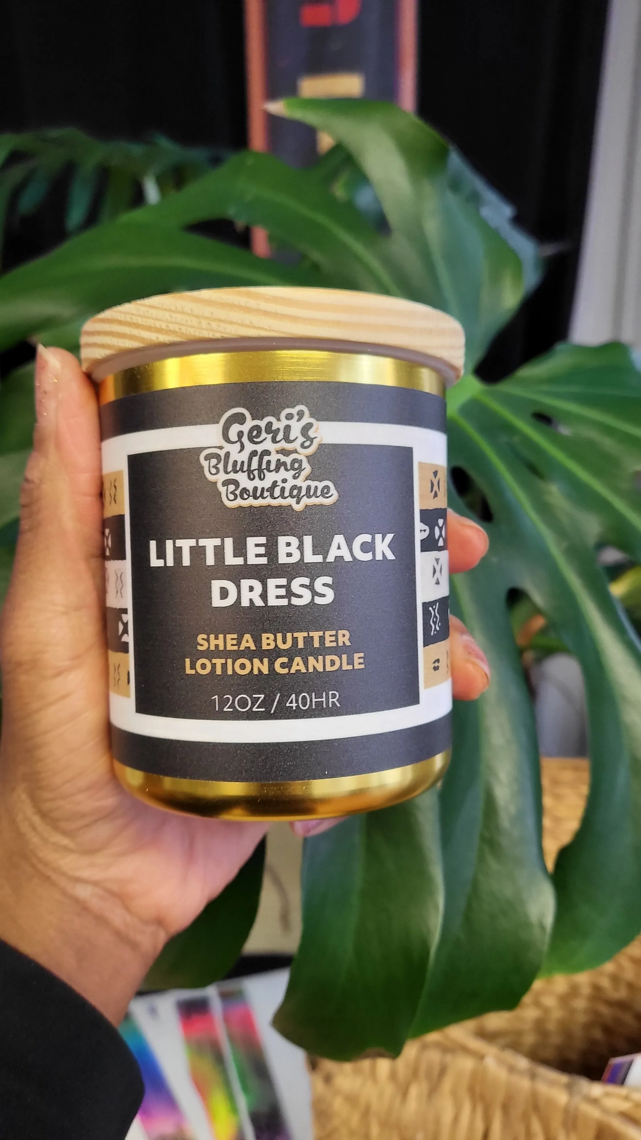 Shea Butter Lotion Candle | 10oz | Geri's Bluffing Boutique