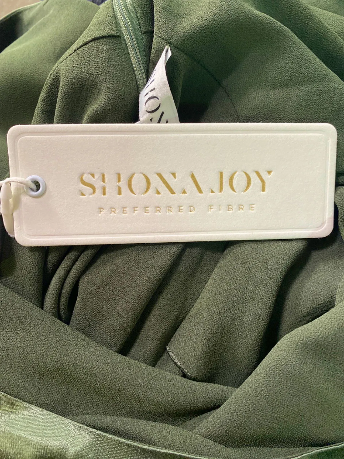 Shona Joy Forest Flared Sleeve Midi Dress La Lune Style EU 36 UK 8