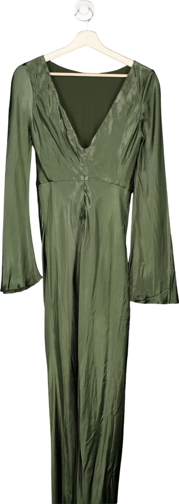 Shona Joy Forest Flared Sleeve Midi Dress La Lune Style EU 36 UK 8