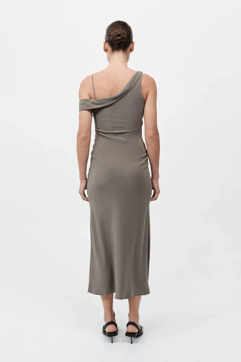 Silk Drape Dress