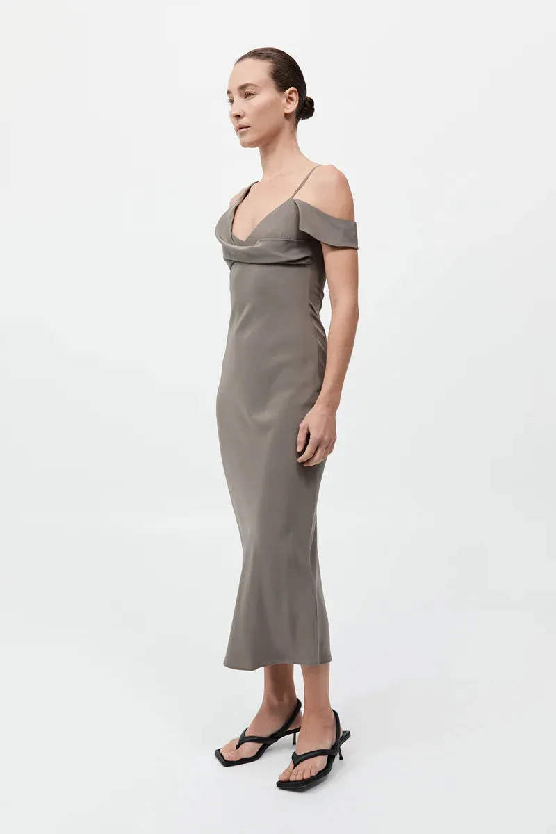 Silk Drape Dress