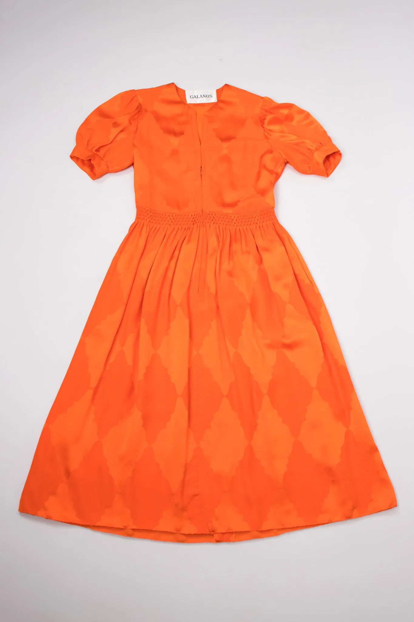 Silk Harlequin Dress