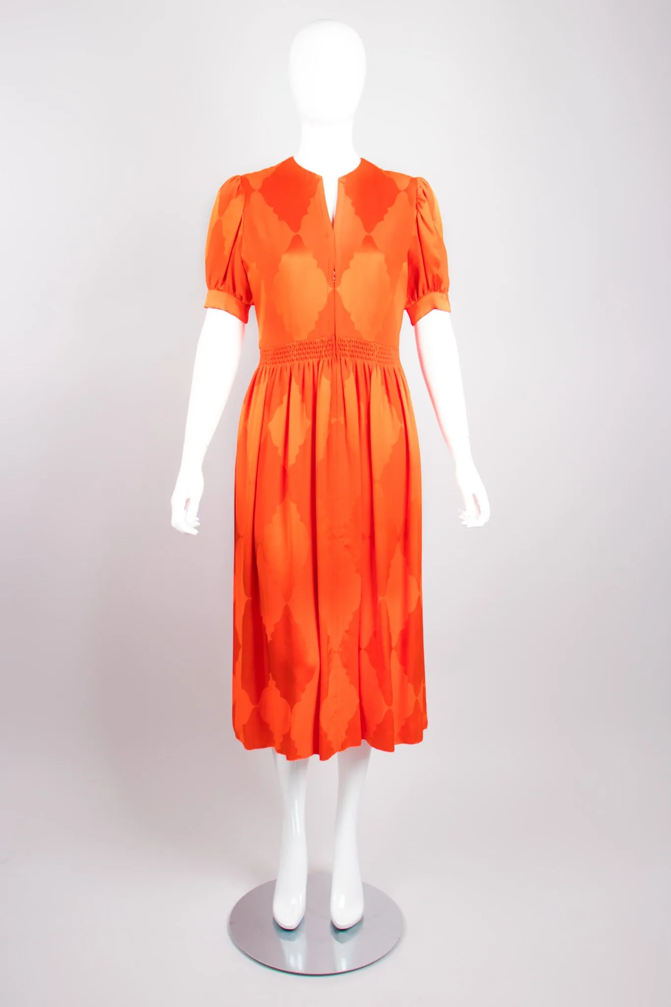 Silk Harlequin Dress
