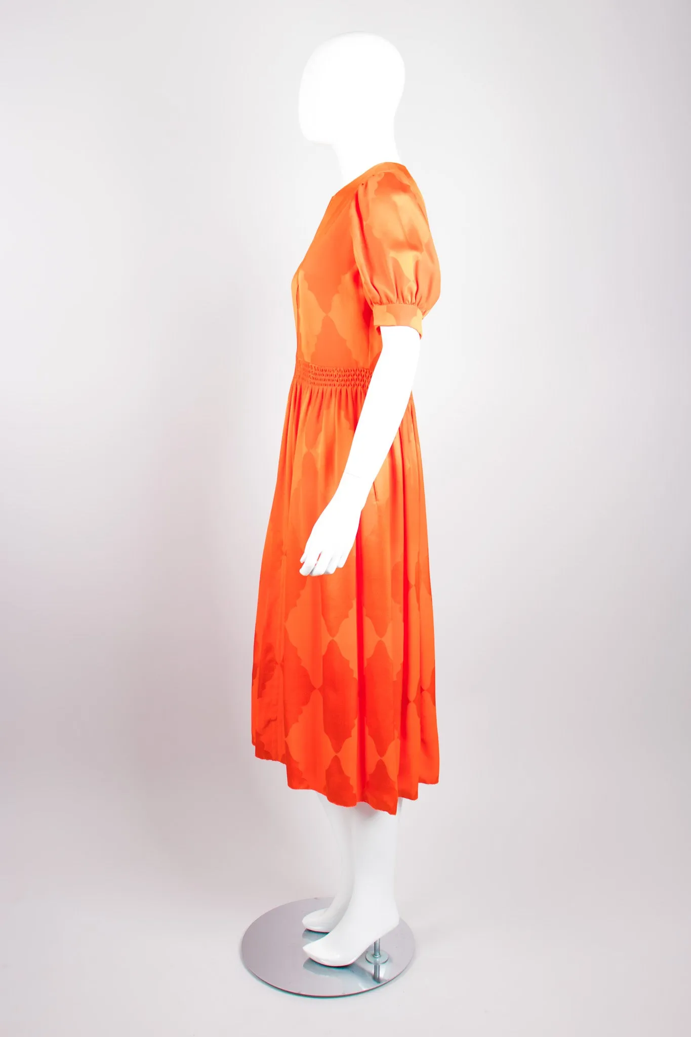 Silk Harlequin Dress