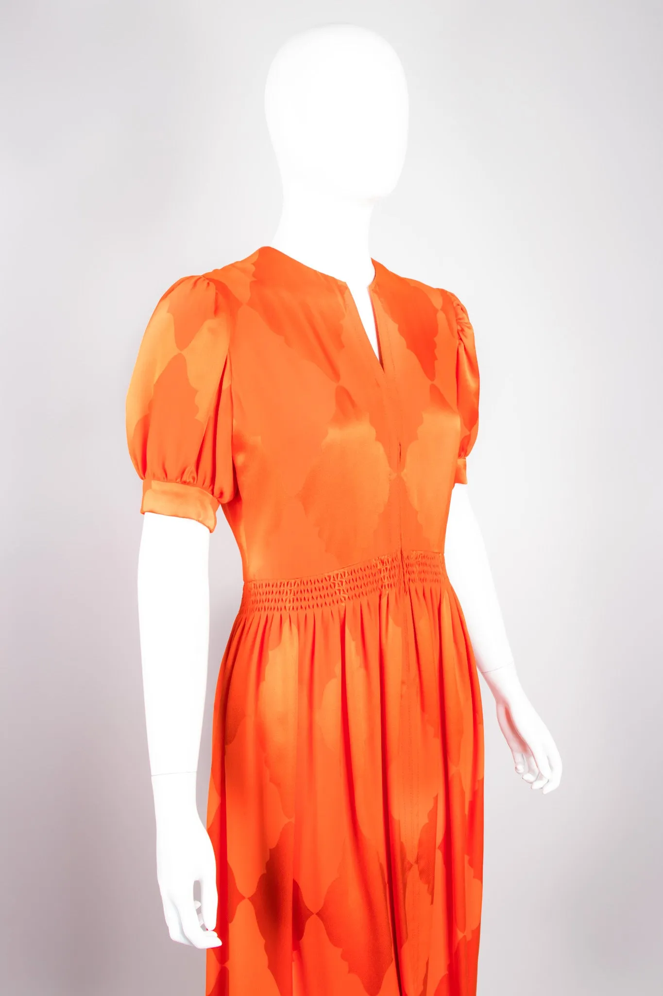 Silk Harlequin Dress