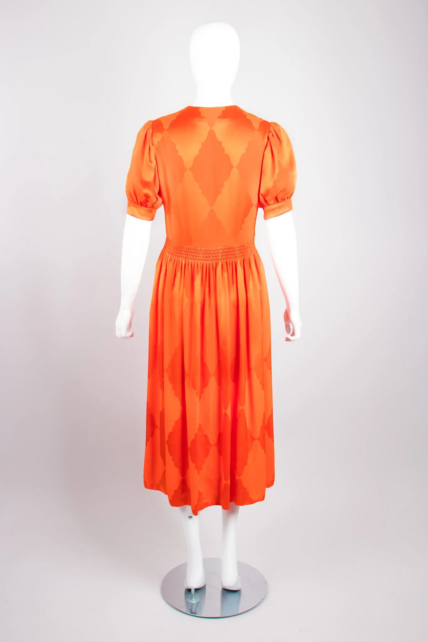 Silk Harlequin Dress