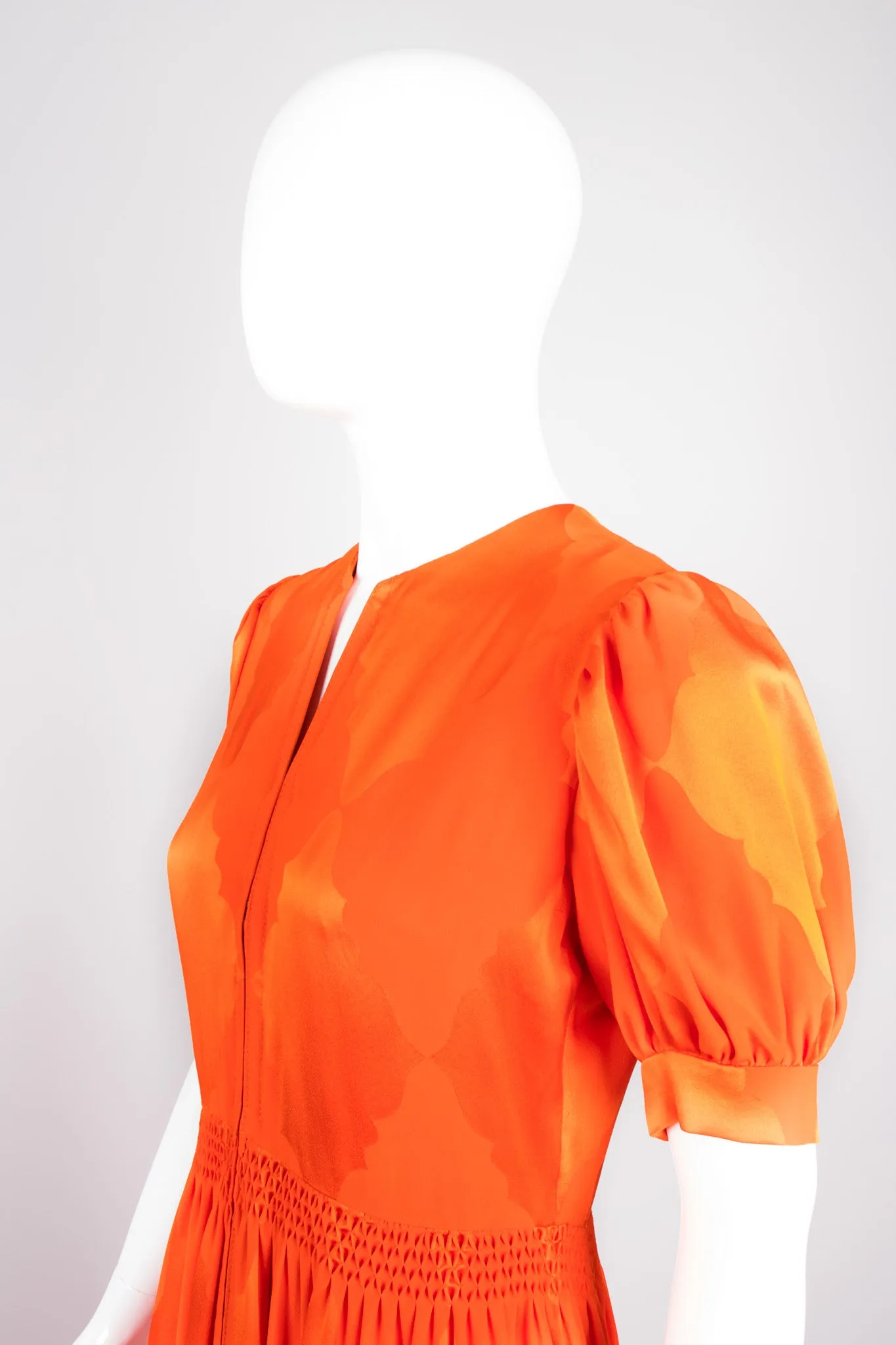 Silk Harlequin Dress