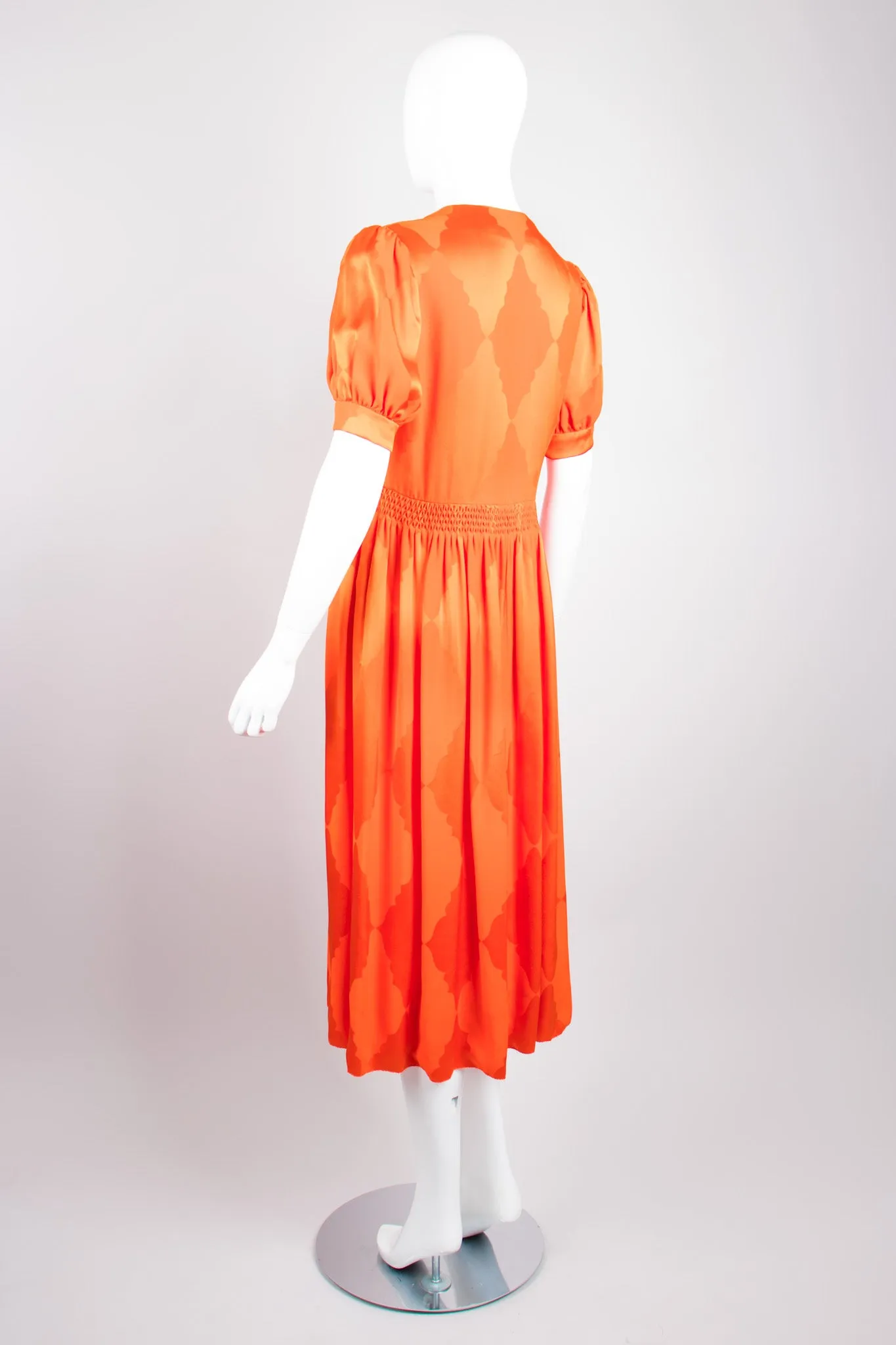 Silk Harlequin Dress