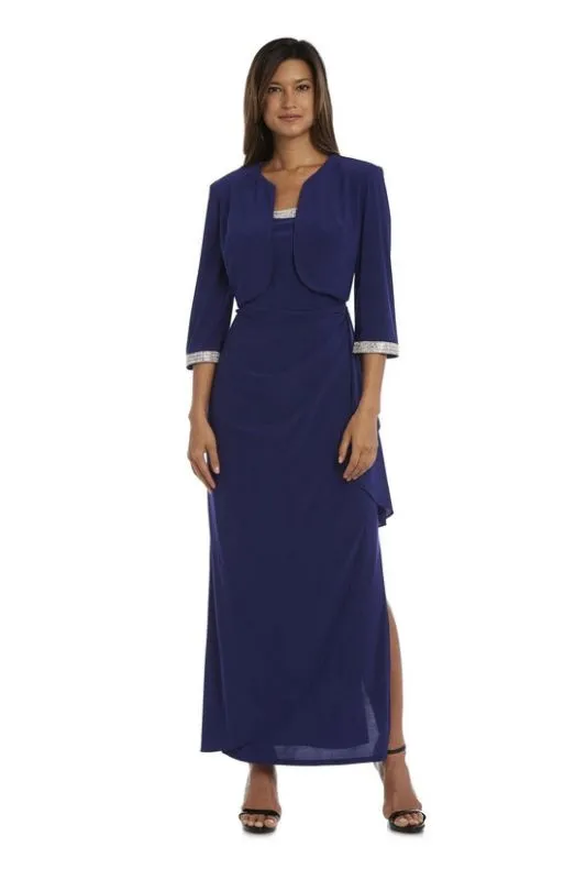 Size 16 R&M Richards 3808 Royal Mother of Bride Dress