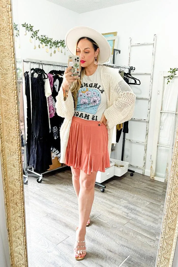 Size Small  // Flared Skort