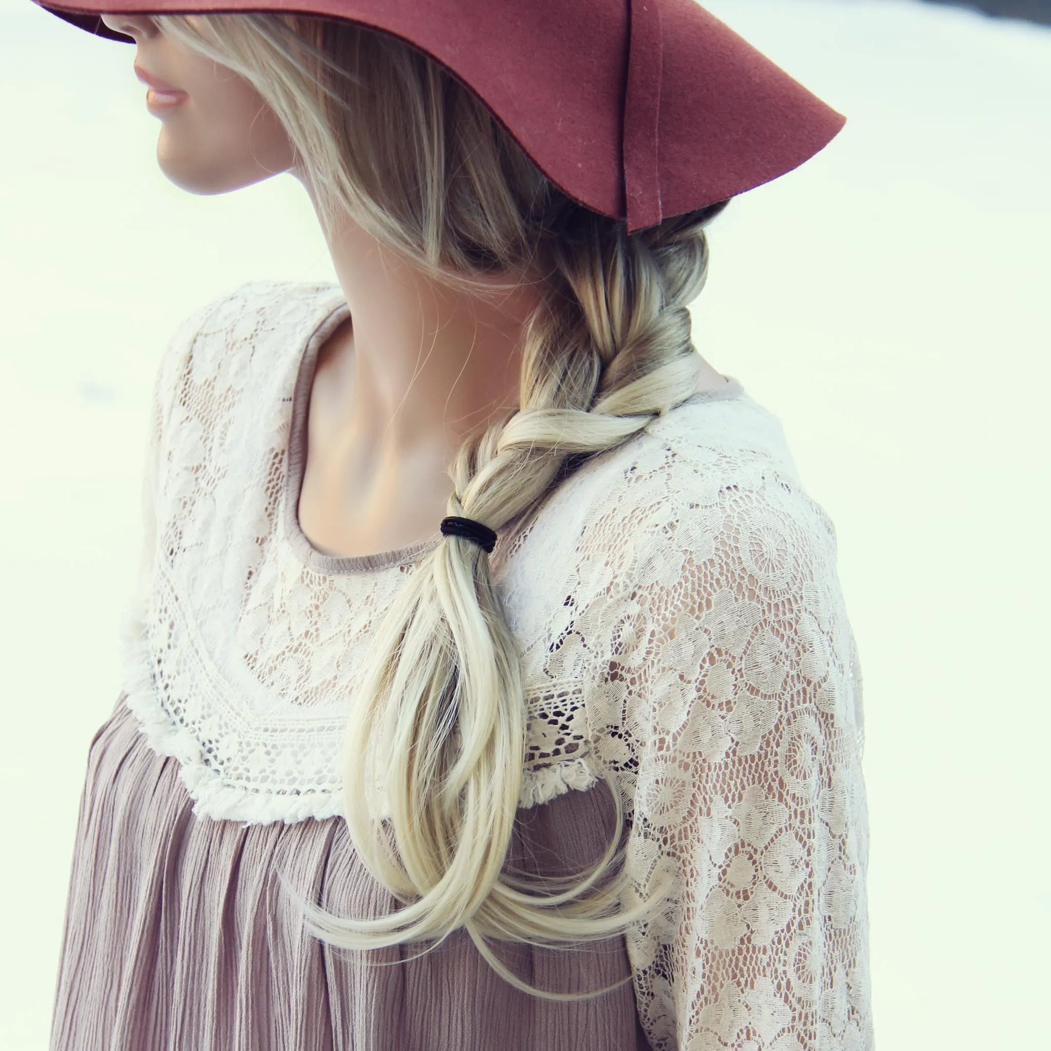 Snowbark Lace Top