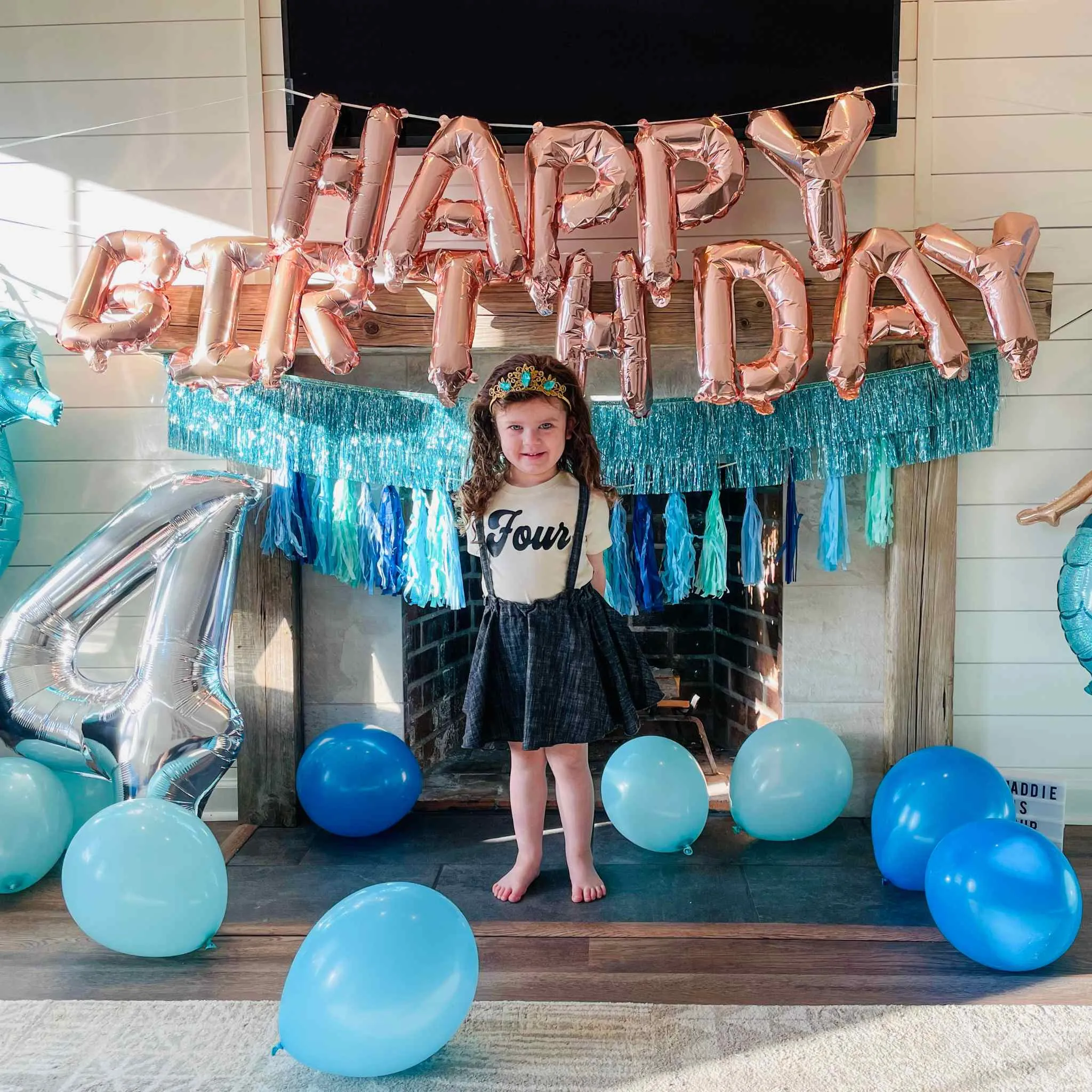 Sofi Princess Crown - Turquoise - Wholesale