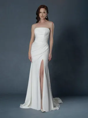 Stella Couture Size 18 25801 Off White Gown