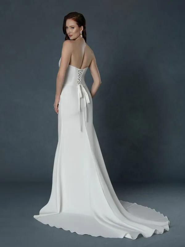 Stella Couture Size 18 25801 Off White Gown