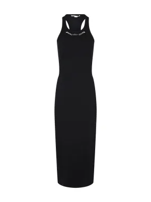 Stella McCartney Chain Tank Dress in Black