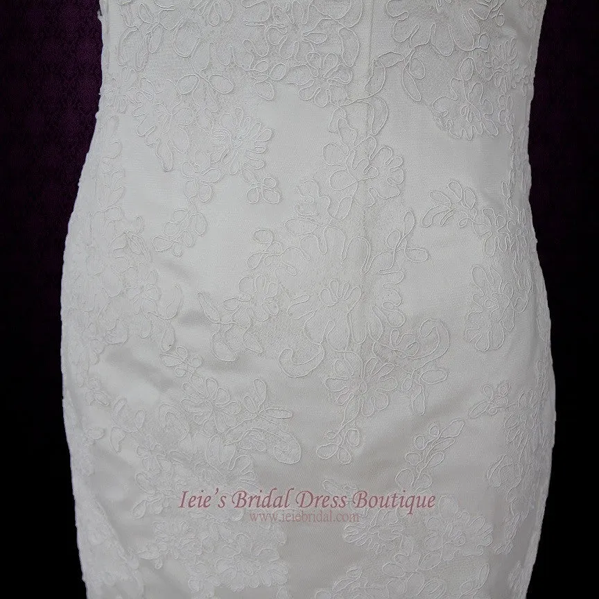 Strapless Sweetheart Lace Mermaid Wedding Dress | Diane