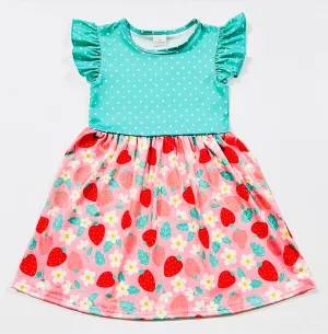 STRAWBERRY DAISY DRESS
