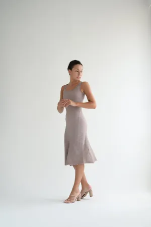 Stretch Dress in Antinque Rose