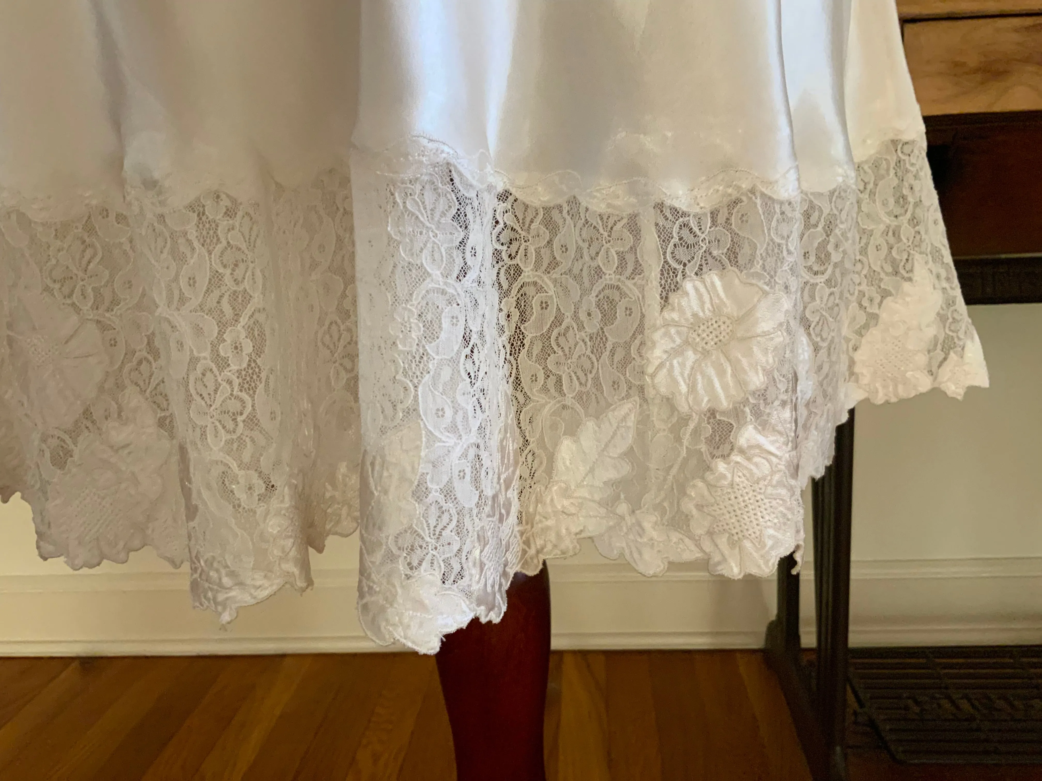 Stunning Bridal  Slip Dress - Satin - 50s - 50W